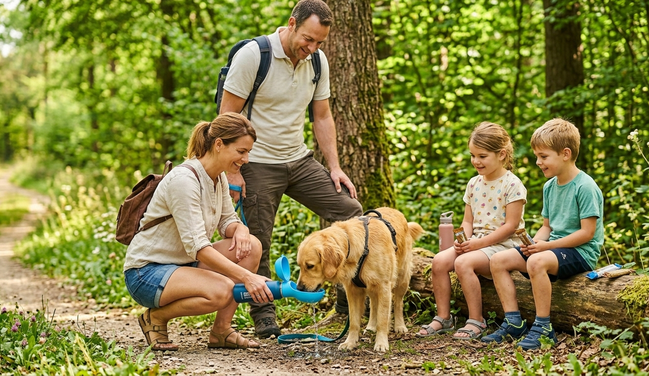 Hund hechelt bei sommerlicher Hitze – Wärme belastet den ganzen Körper
