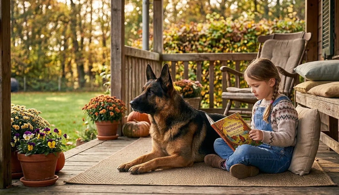 Deutscher Schäferhund in Aktion - sportlich, ausdauernd und voller Arbeitsfreude