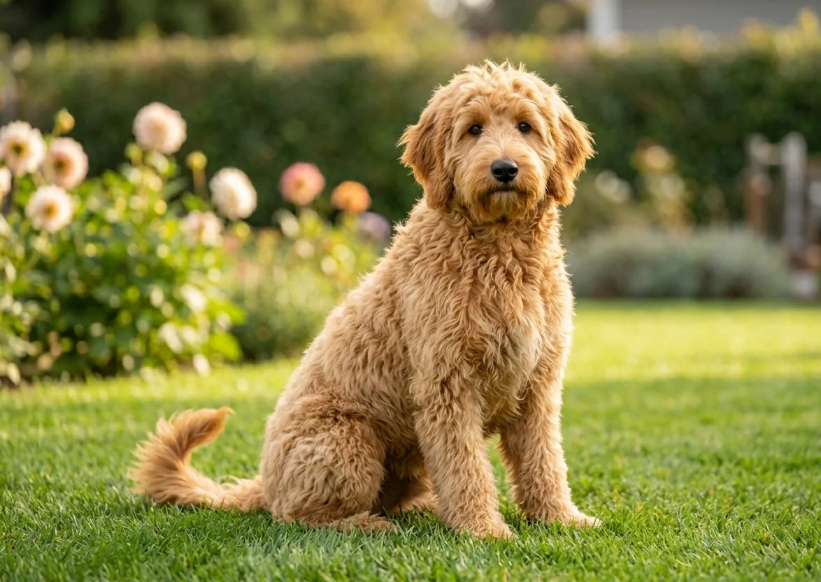 Goldendoodle als Familienbegleiter – sanft und geduldig mit Kindern