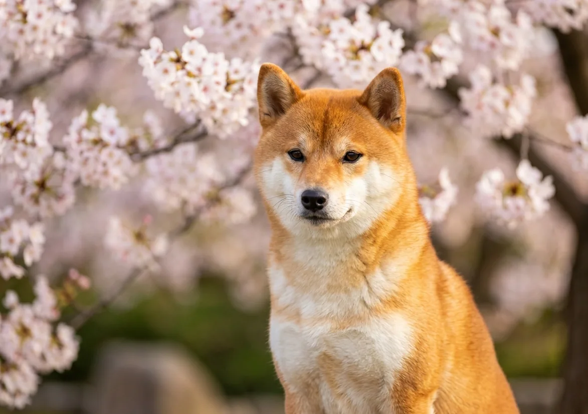 Shiba Inu mit typischem Fuchsgesicht – eigenwillig und charmant